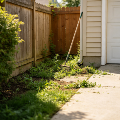 Corner and Odd Area Weed Removal Package